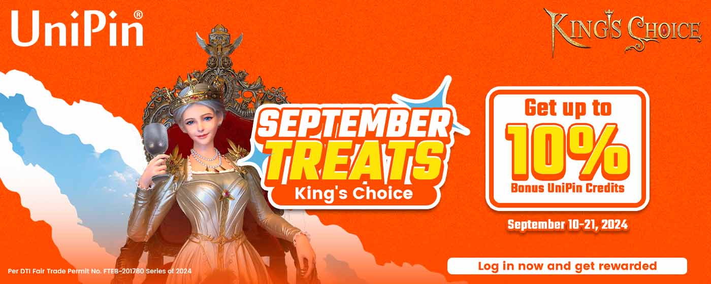 September Treats: King's Choice (PH)